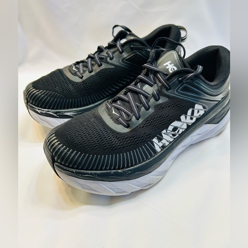 HOKA One Bondi 7 Black Running Shoes